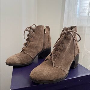 Anne Klein Suede Boots